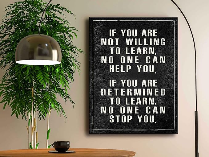 Inspirational Office wall art Motivational posters for home decor Positive Quotes wall prints Encouragement Gifts Positive Sayings for Wall Decor preppy room wall decor A-288