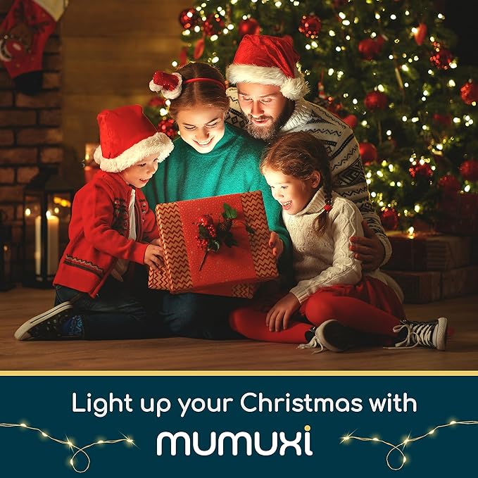 MUMUXI Battery Operated LED Fairy Lights, 16 Pack, 10ft Warm White, Waterproof, Energy Efficient, Indoor Outdoor Usage