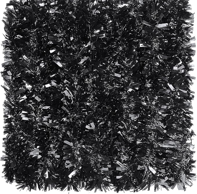 Dingion 59 Feet Christmas Tinsel Garland Metallic Twist Ornaments Hanging Glitter Xmas Garland for Christmas Tree Indoor Outdoor Decoration Party Supplies