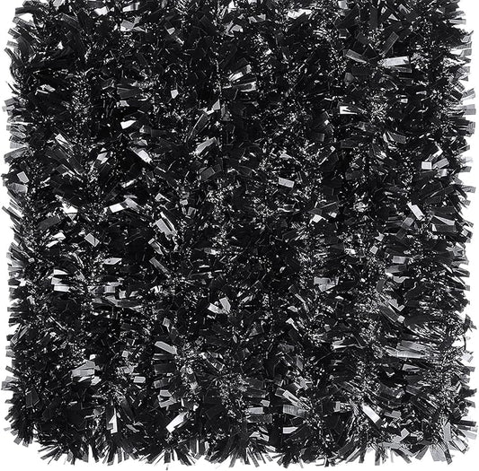 Dingion 59 Feet Christmas Tinsel Garland Metallic Twist Ornaments Hanging Glitter Xmas Garland for Christmas Tree Indoor Outdoor Decoration Party Supplies