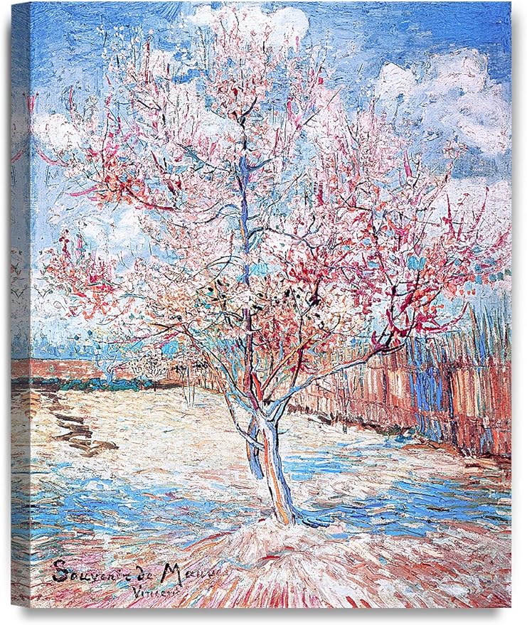 DECORARTS - Reminiscence of Mauve. Vincent Van Gogh Reproductions. Giclee Print for Wall Decor. 16x20