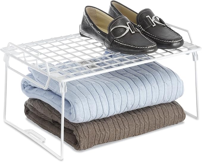 Whitmor Wire Grid Stacking Utility Shelf
