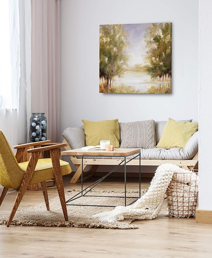 Wexford Home Soft Spring Gallery Wrapped Canvas Wall Art, 16x16