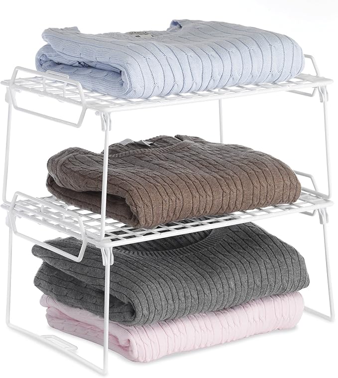 Whitmor Wire Grid Stacking Utility Shelf