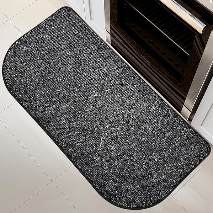 Washable Kitchen Rug 24" x 47" / 60cm x 120cm, Non Slip Kitchen Mat for Floor, Absorbent Indoor Entryway Runner Rug for Laundry, Bathroom, Bedroom,Door