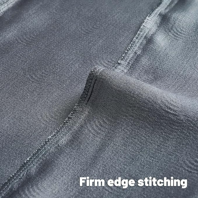 FUTEI Dark Grey Chenille Decorative Throw Pillow Covers 20x20 Inch Set of 2,Soft Cozy Striped Geometric Patterns Cushion Case,Modern Home Decor for Couch Bed Living Room