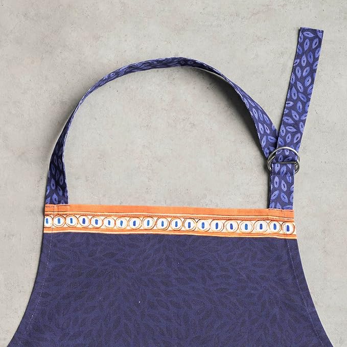 Maison d' Hermine 100% Cotton Apron for women with Pocket Kitchen Chef Apron for Men Cooking Gardening Server Waitress