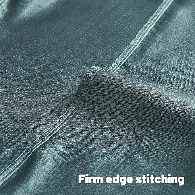 FUTEI Haze Blue Chenille Decorative Throw Pillow Covers 24x24 Inch Set of 2,Soft Cozy Striped Geometric Patterns European Cushion Case,Modern Home Decor for Couch Bed Living Room