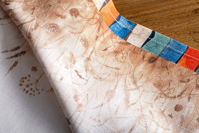 Maison d' Hermine Cloth Napkins Set of 4 100% Cotton Everyday Reusable Square Napkins Cloth Washable, Dinner, Party, Wedding, Restaurant (Faisan D'Automne, 20" x 20")