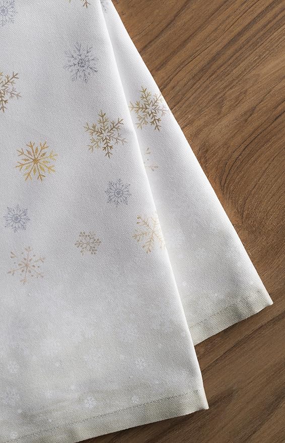 Maison d' Hermine Cloth Napkins Set of 4 100% Cotton Everyday Reusable Square Napkins Cloth Washable, Dinner, Party, Wedding, Restaurant (Deer in The Woods, 20" x 20")