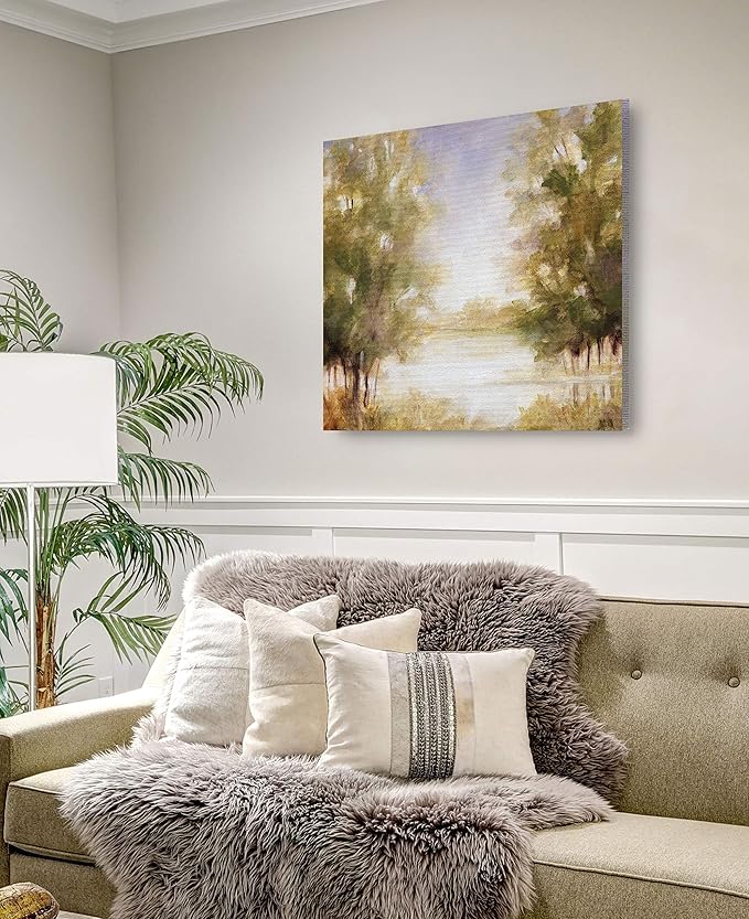 Wexford Home Soft Spring Gallery Wrapped Canvas Wall Art, 24x24