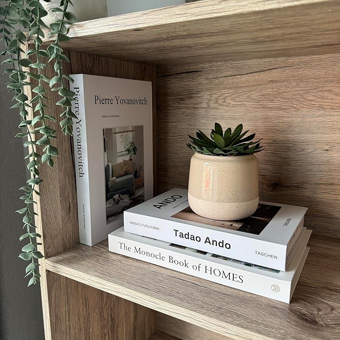 Set of 3 Faux Decorative Books for Coffee Table, Shelf Decor, Bookshelf Decor. Lightweight Cardboard Perfect for Decor Book Styling on Coffee Table, Entrance Table or Bookshelf.