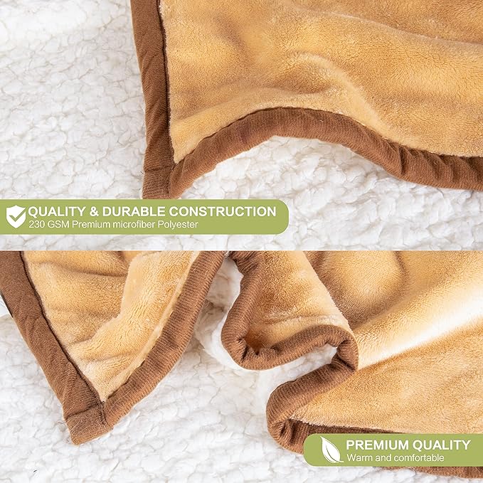 Sloth Wearable Hooded Blanket for Adults – Super Soft Warm Cozy Plush Flannel Fleece Throw & Sherpa Hoodie Cloak Wrap - Sloth Gifts for Women Adults Girls and Kids