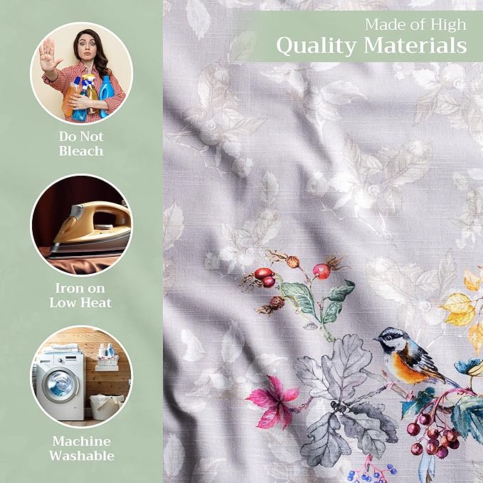 Maison d' Hermine Cloth Napkins Set of 4 100% Cotton Everyday Reusable Square Napkins Cloth Washable, Dinner, Party, Wedding, Restaurant (Equinoxe - Grey, 20" x 20")