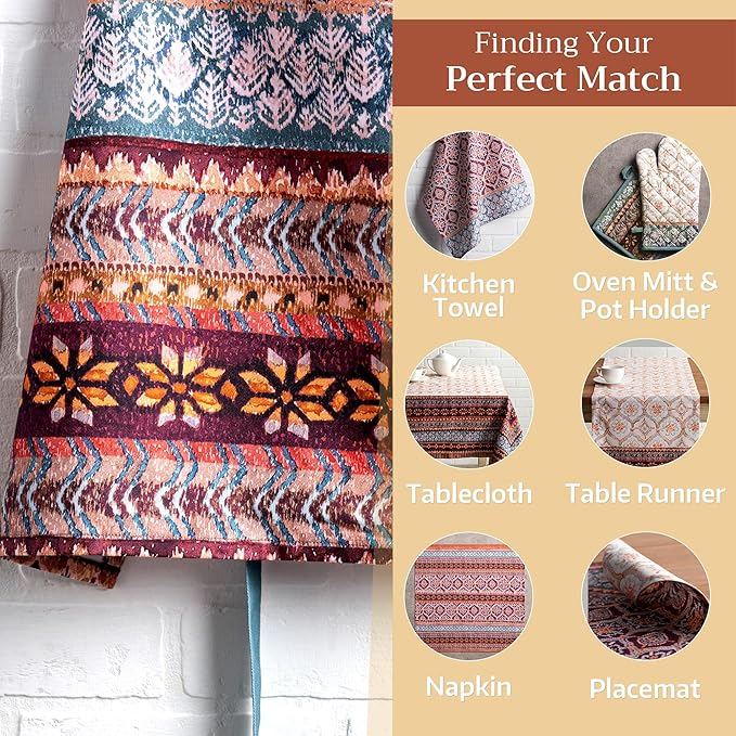 Maison d' Hermine 100% Cotton Apron for women with Pocket Kitchen Chef Apron for Men Cooking Gardening Server Waitress