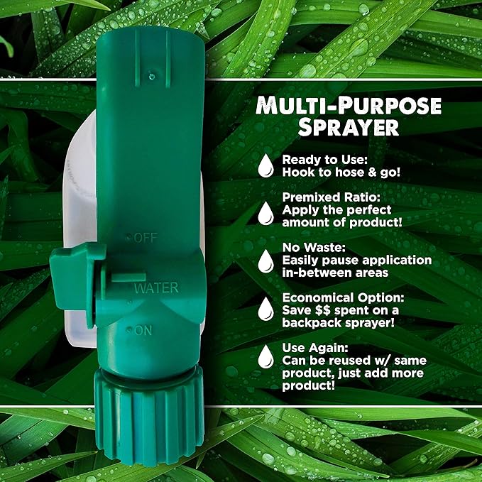 Advanced 16-4-8 Balanced NPK - Lawn Food Quality Liquid Fertilizer - Spring & Summer Concentrated Spray - Any Grass Type - Simple Lawn Solutions (32 Ounce)