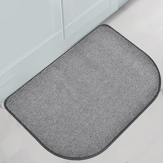 Washable Kitchen Rug 24" x 35.5" / 60cm x 90cm, Non Slip Kitchen Mat for Floor, Absorbent Indoor Throw Rug for Laundry, Bathroom, Bedroom, Door