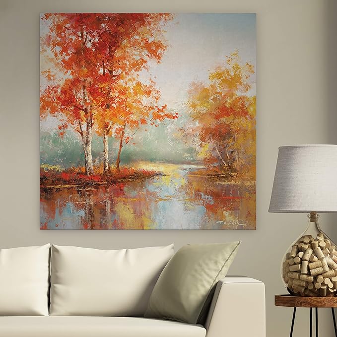 Wexford Home Autumn's Grace I-Gallery Wrapped Canvas Art Print, 10x10