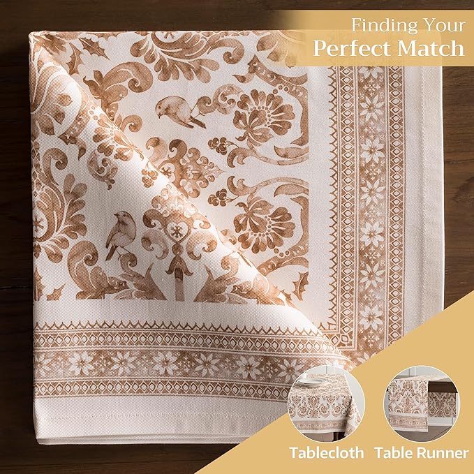 Maison d' Hermine Cloth Napkins Set of 4 100% Cotton Everyday Reusable Square Napkins Cloth Washable, Dinner, Party, Wedding, Restaurant (Allure, 20" x 20")