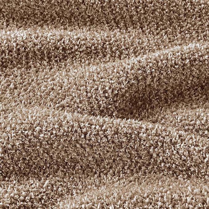 CozeCube Melange Blanket, Ultra Soft Dark Brown and White Throw Blanket, Warm Cozy Knit Fuzzy Plush Reversible Throw for Couch Bed Sofa, 60"x80"