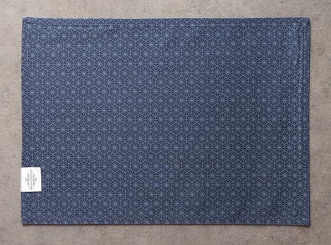 Maison d' Hermine Placemats Set of 4 100% Cotton Washable Cloth Place Mats, Reusable Table Mats for Kitchen Dining Decoration, Party, Wedding, Restaurant (Christmas Joy, 13" x 19")