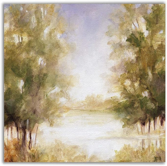 Wexford Home Soft Spring Gallery Wrapped Canvas Wall Art, 16x16