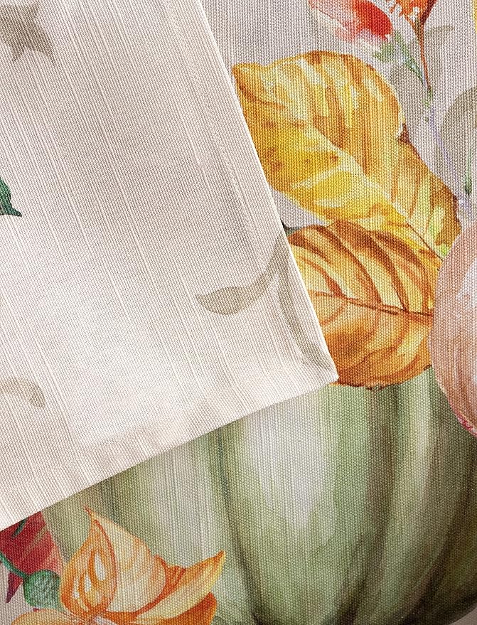 Maison d' Hermine Cloth Napkins Set of 4 100% Cotton Everyday Reusable Square Napkins Cloth Washable, Dinner, Party, Wedding, Restaurant (Lumina, 20" x 20")